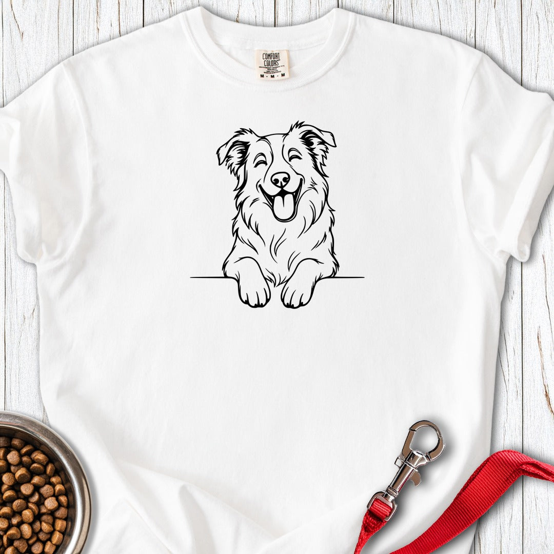 Happy Border Collie Premium Tee Gift For Dog Lover