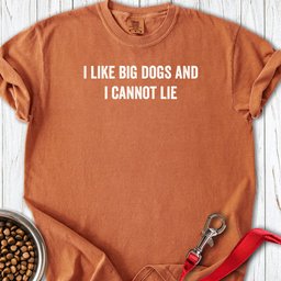 I Like Big Dogs Premium Tee Gift For Dog Lover