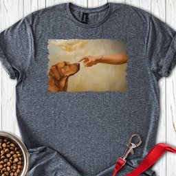 God Creates Fox Red Labrador T Shirt Gift For Dog Lover