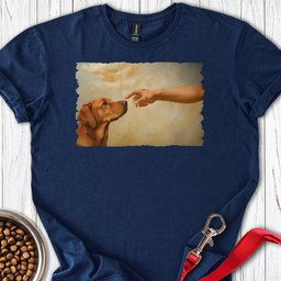God Creates Fox Red Labrador T Shirt Gift For Dog Lover