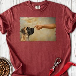 God Creates Fawn Great Dane Premium Tee Gift For Dog Lover