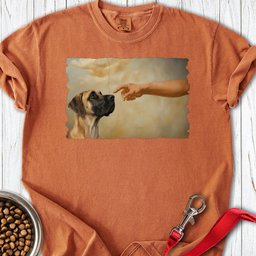 God Creates Fawn Great Dane Premium Tee Gift For Dog Lover