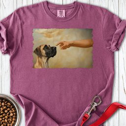 God Creates Fawn Great Dane Premium Tee Gift For Dog Lover