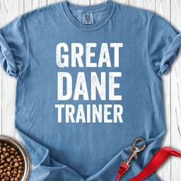 Great Dane Trainer Premium Tee Gift For Dog Lover