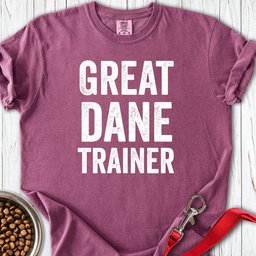 Great Dane Trainer Premium Tee Gift For Dog Lover