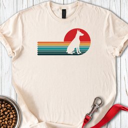 Doberman Retro T Shirt Gift For Dog Lover
