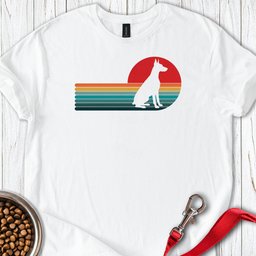 Doberman Retro T Shirt Gift For Dog Lover