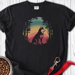Husky Nature T Shirt Gift For Dog Lover