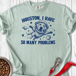Houston I Have So Many Problems Labrador Premium Tee Gift For Dog Lover