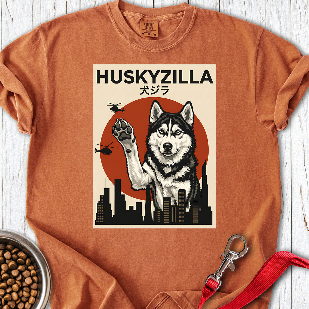 Huskyzilla Premium Tee Gift For Dog Lover