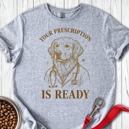 Golden Retriever Therapy T Shirt Gift For Dog Lover