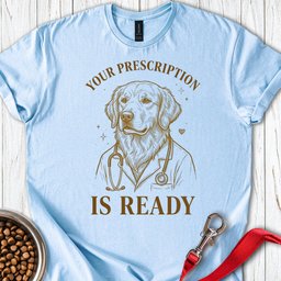 Golden Retriever Therapy T Shirt Gift For Dog Lover