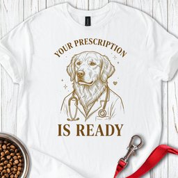 Golden Retriever Therapy T Shirt Gift For Dog Lover