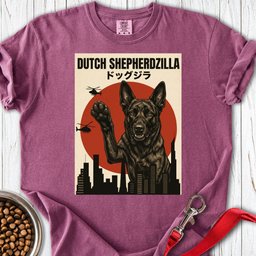 Dutch Shepherdzilla Premium Tee Gift For Dog Lover