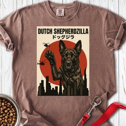Dutch Shepherdzilla Premium Tee Gift For Dog Lover