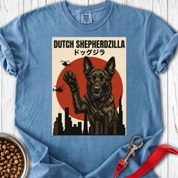 Dutch Shepherdzilla Premium Tee Gift For Dog Lover