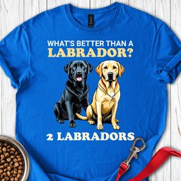Funny Yellow And Black Lab T Shirt Gift For Dog Lover