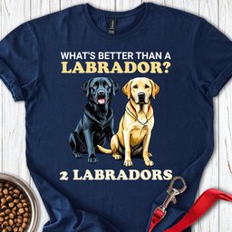 Funny Yellow And Black Lab T Shirt Gift For Dog Lover