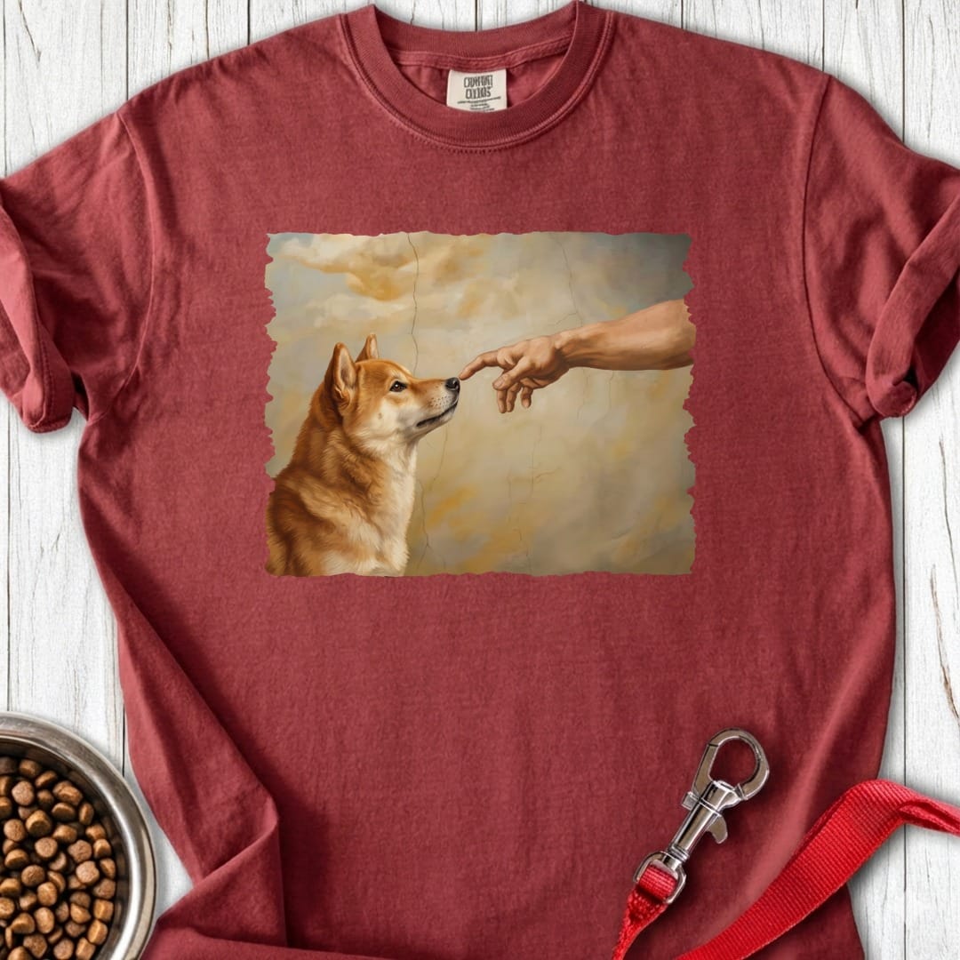 God Creates Shiba Inu Premium Tee Gift For Dog Lover