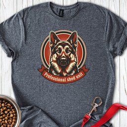 German Shepherd Shed Unit T Shirt Gift For Dog Lover