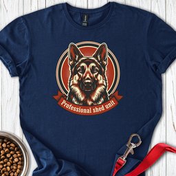 German Shepherd Shed Unit T Shirt Gift For Dog Lover