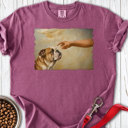 God Creates English Bulldog Premium Tee Gift For Dog Lover