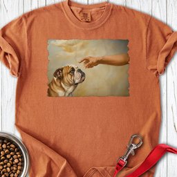 God Creates English Bulldog Premium Tee Gift For Dog Lover
