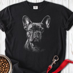 French Bulldog Engraved Premium Tee Gift For Dog Lover