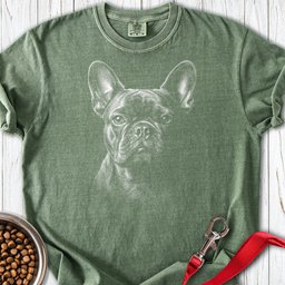 French Bulldog Engraved Premium Tee Gift For Dog Lover