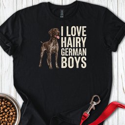 German Shorthaired Pointer Hairy Boys T Shirt Gift For Dog Lover