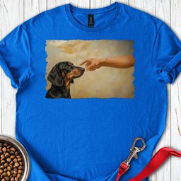 God Creates Dachshund T Shirt Gift For Dog Lover