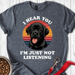 Funny Black Labrador Puppy T Shirt Gift For Dog Lover