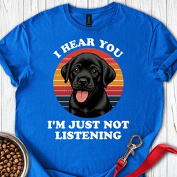 Funny Black Labrador Puppy T Shirt Gift For Dog Lover