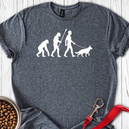 German Shepherd Evolution T Shirt Gift For Dog Lover