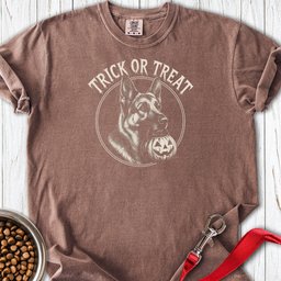 German Shepherd Trick Or Treat Halloween Premium Tee Gift For Dog Lover