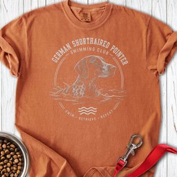 German Shorthaired Pointer Swimming Club Premium Tee Gift For Dog Lover