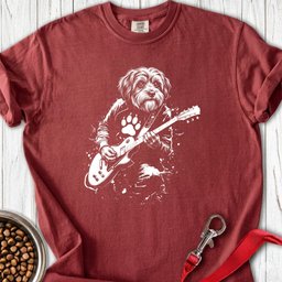 Havanese Guitar Premium Tee Gift For Dog Lover