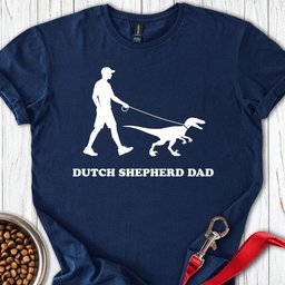 Dutch Shepherd Dad T Shirt Gift For Dad