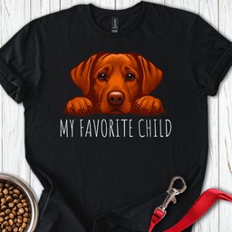 Fox Red Labrador Favorite Child T Shirt Gift For Dog Lover