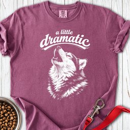 Dramatic Husky Premium Tee Gift For Dog Lover