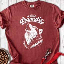 Dramatic Husky Premium Tee Gift For Dog Lover
