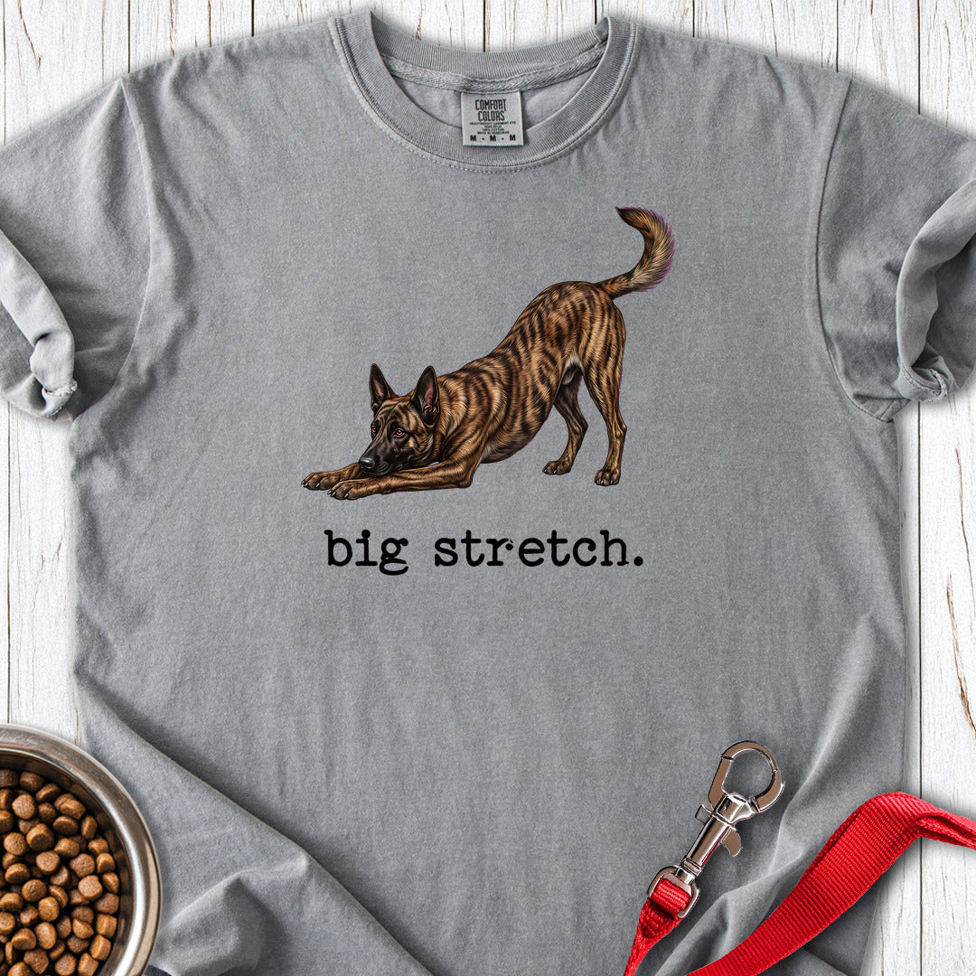 Dutch Shepherd Big Stretch Premium Tee Gift For Dog Lover