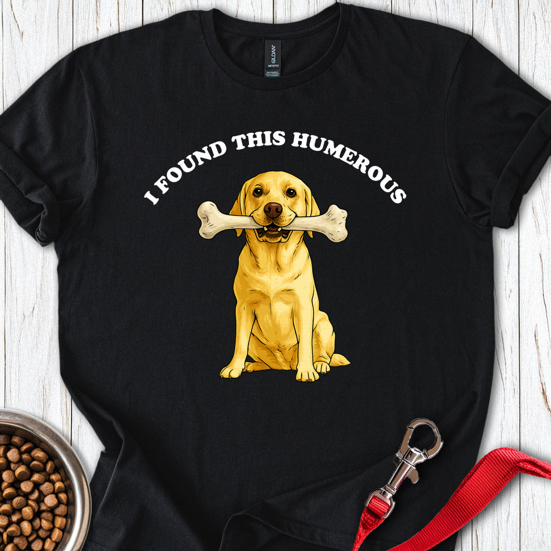 I Found This Humerous Yellow Lab T Shirt Gift For Dog Lover