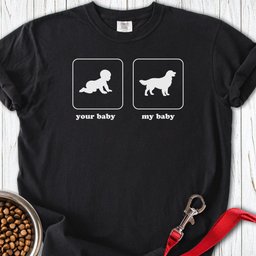 Golden Retriever Baby Premium Tee Gift For Dog Lover