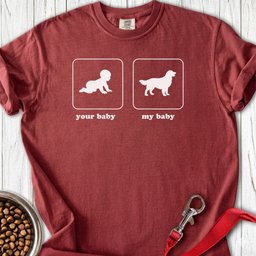 Golden Retriever Baby Premium Tee Gift For Dog Lover