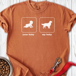 Golden Retriever Baby Premium Tee Gift For Dog Lover