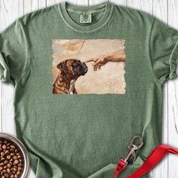 God Creates Brindle Boxer Premium Tee Gift For Dog Lover