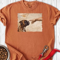 God Creates Brindle Boxer Premium Tee Gift For Dog Lover