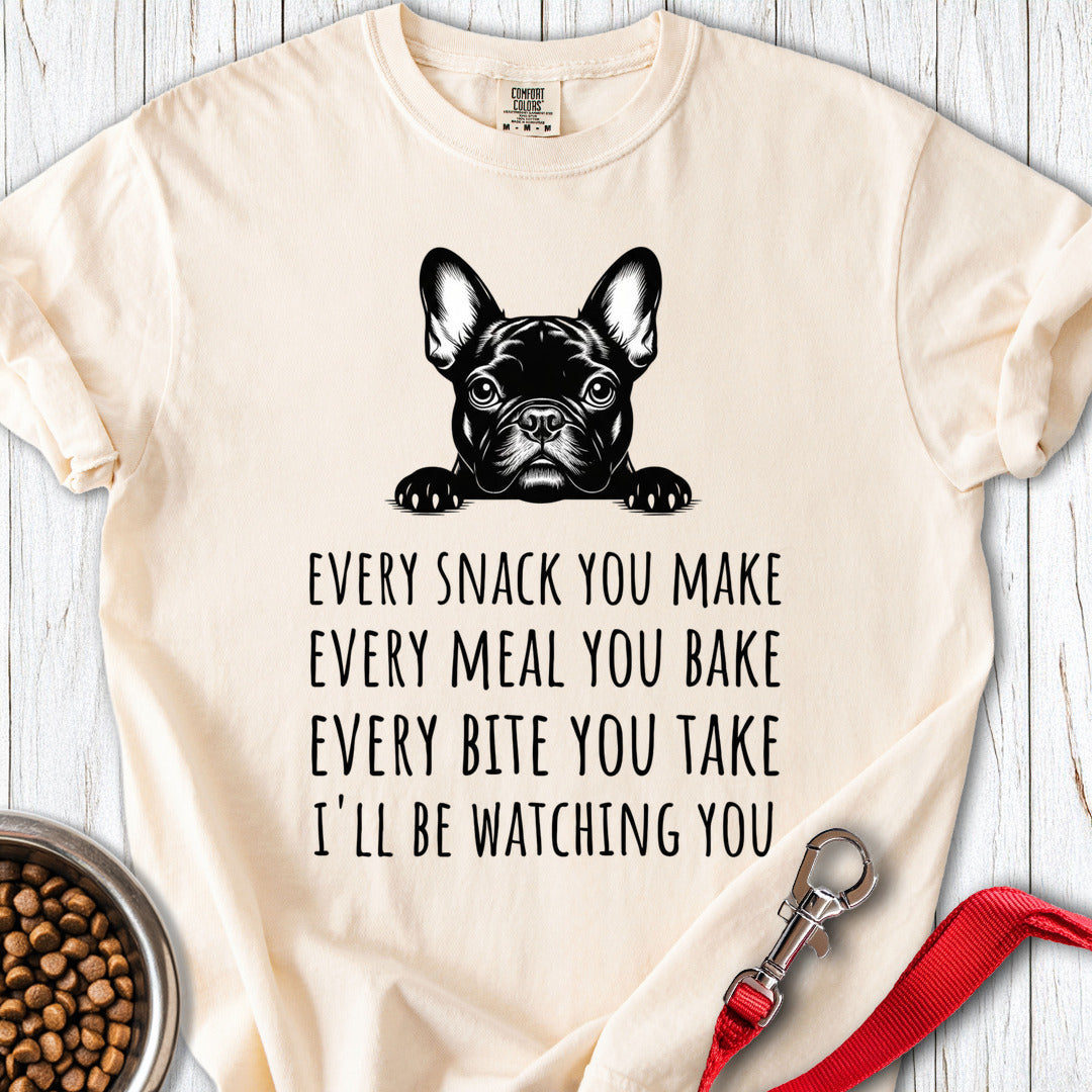 French Bulldog Snack Premium Tee Gift For Dog Lover