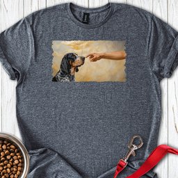 God Creates Bluetick Coonhound T Shirt Gift For Dog Lover